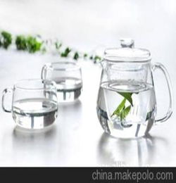 大量批发玻璃器具制品 玻璃茶具 水杯 茶具 双层杯